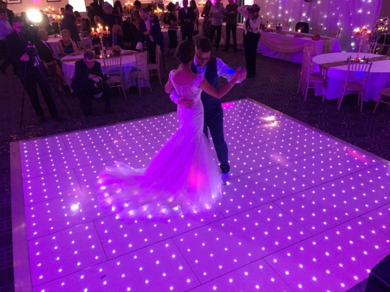 Starlight Dancefloor Wedding hire