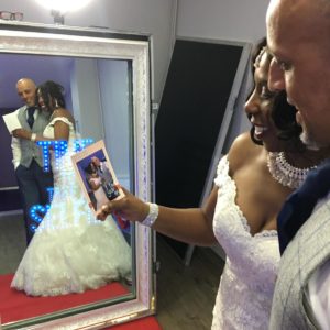 Magic Mirror Hire for wedding in Leicester