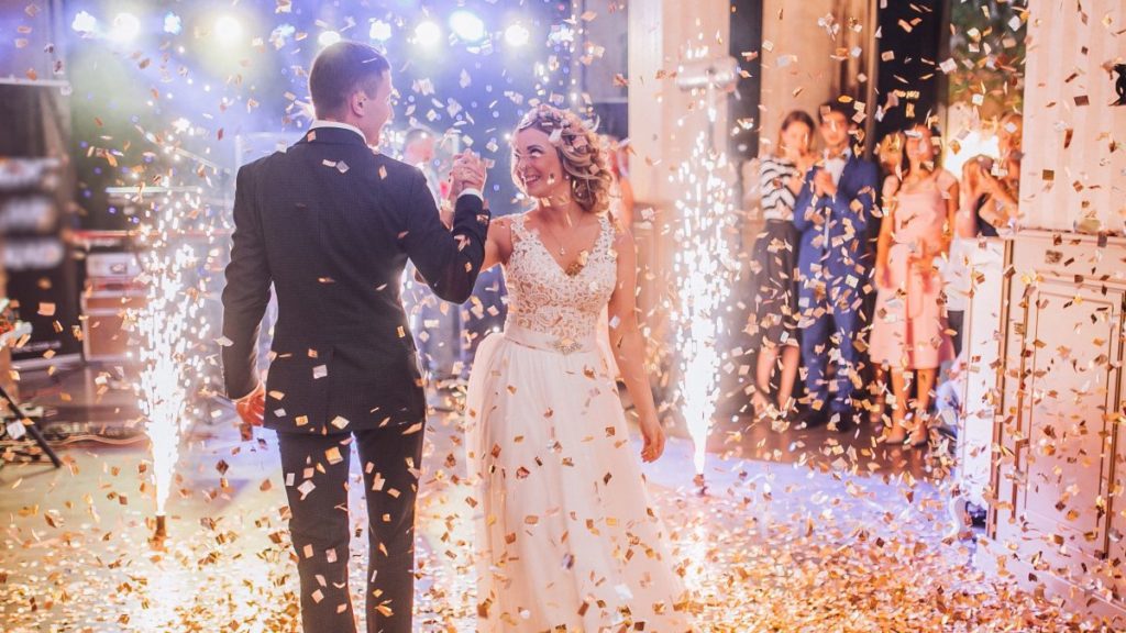 Wedding Confetti Cannon Hire