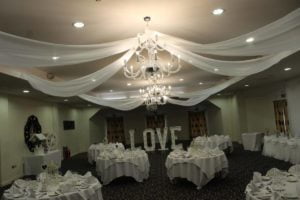 Ceiling Drapes Hire