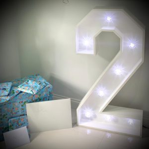 Light Up Numbers & Letters in Leicestershire