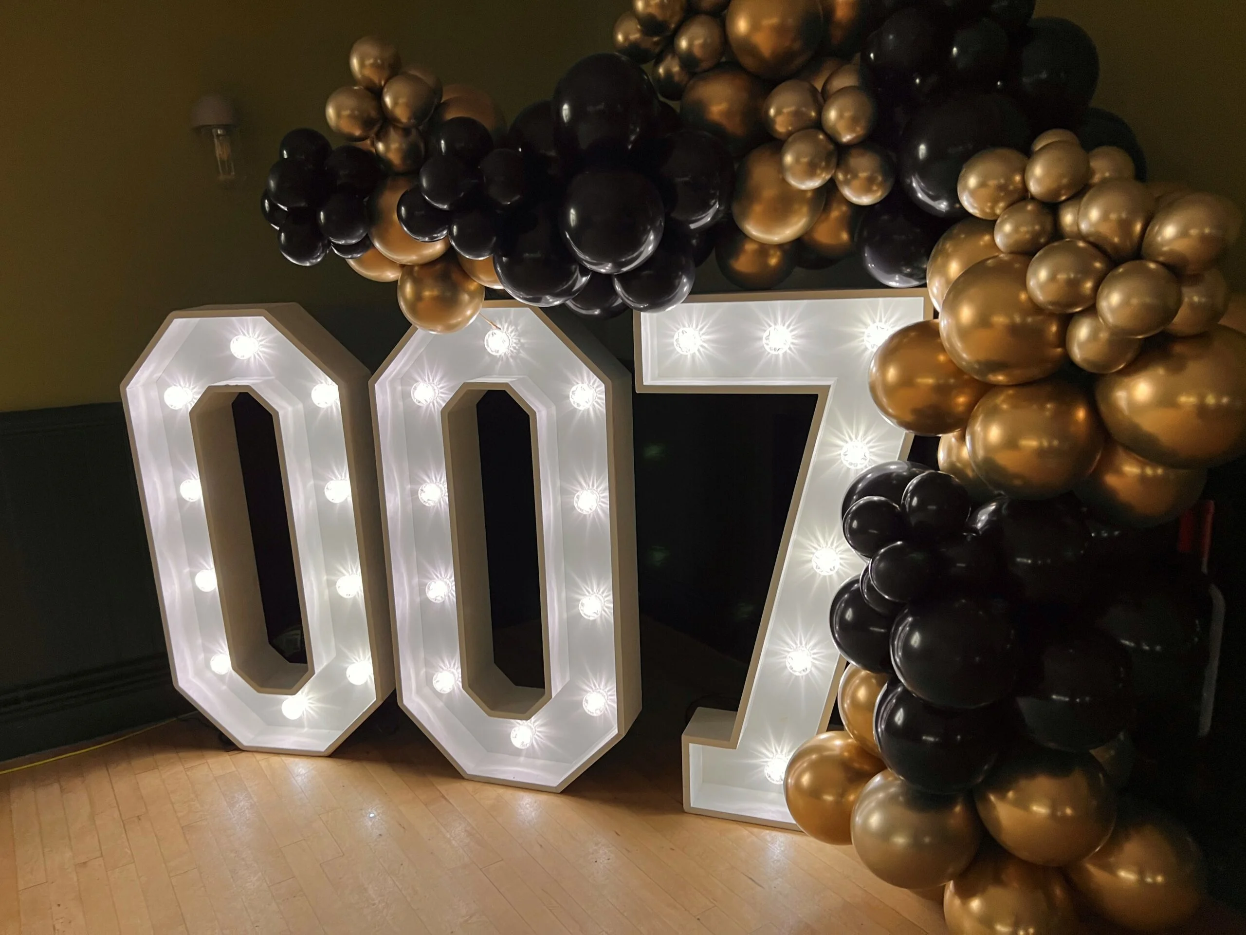 Giant Light-Up Number Hire - Image 3