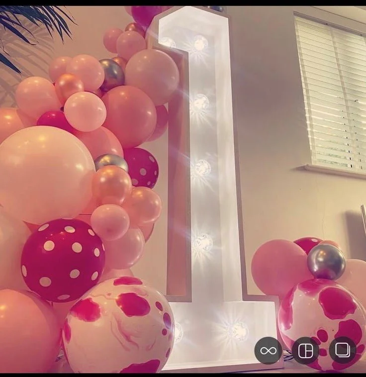 Giant Light-Up Number Hire - Image 2