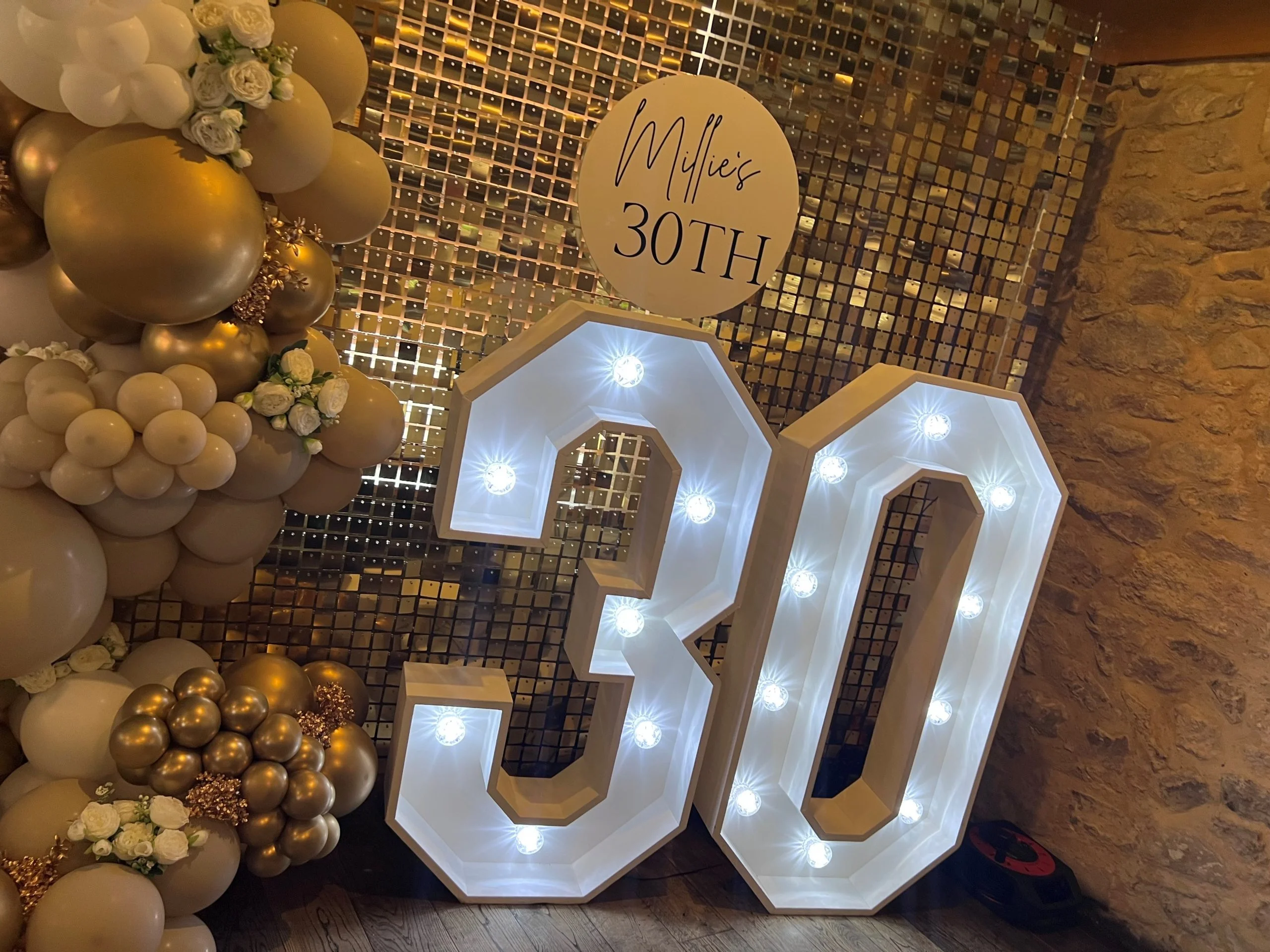 Giant Light-Up Number Hire - Image 5