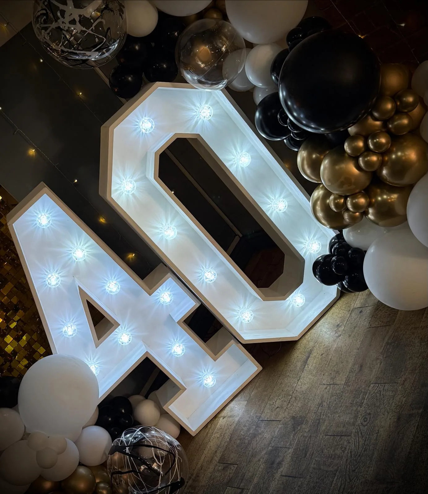 Giant Light-Up Number Hire - Image 6