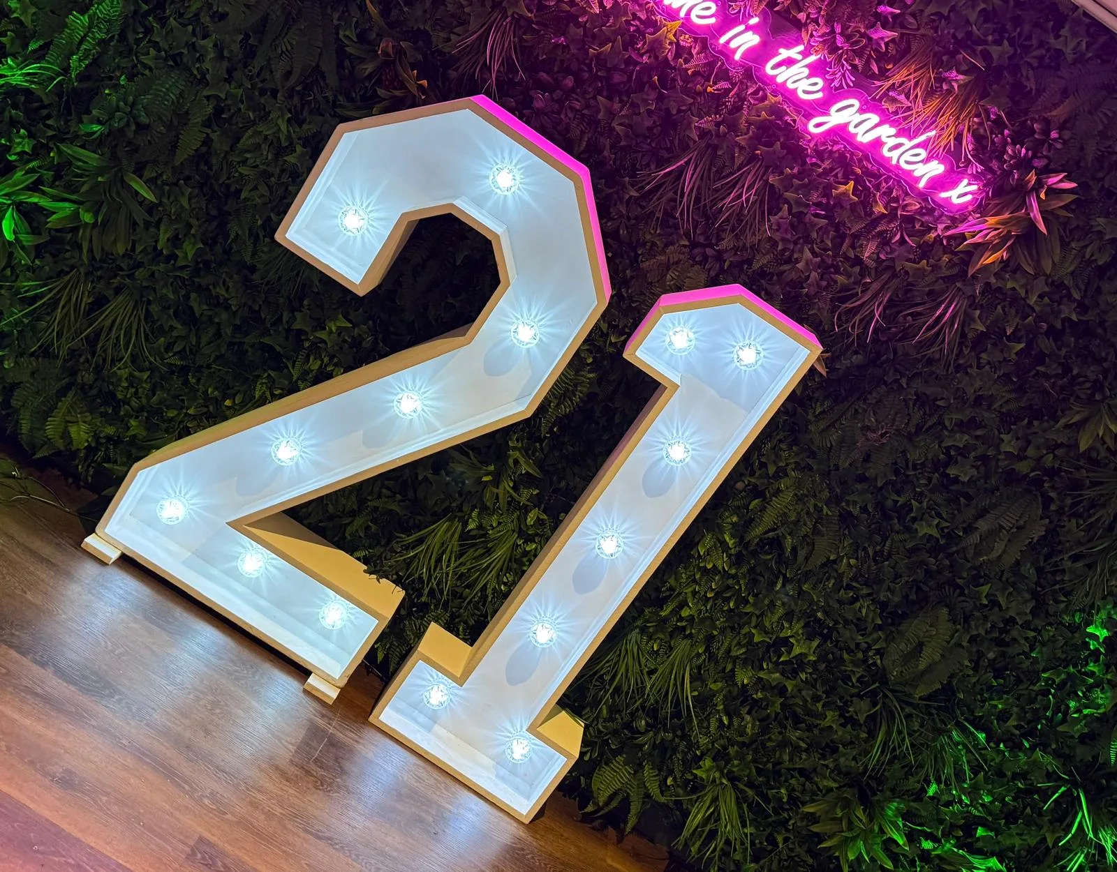 Giant Light-Up Number Hire - Image 8