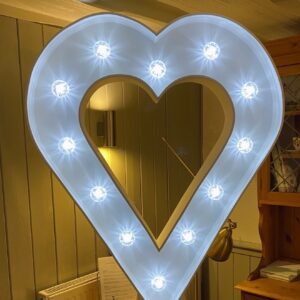 Giant light up heart