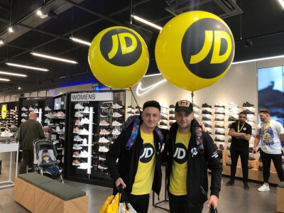 JD Sports Personalised Corporate Balloons