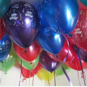 Happy Birthday Ceiling Party Balloons