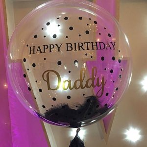 Personalised Deco Bubble Balloon
